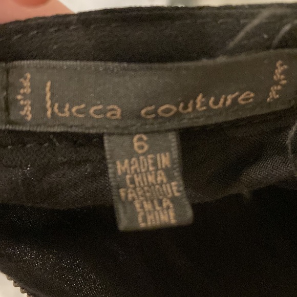 Lucca Coulture black skirt size 8 - Picture 3 of 4